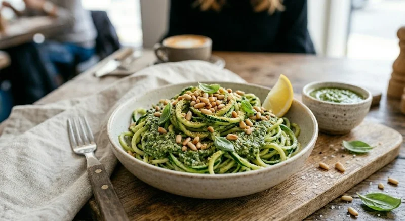 Fesleğenli Zoodles