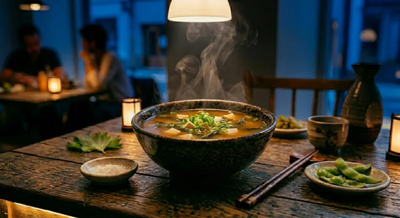 Miso Çorbası